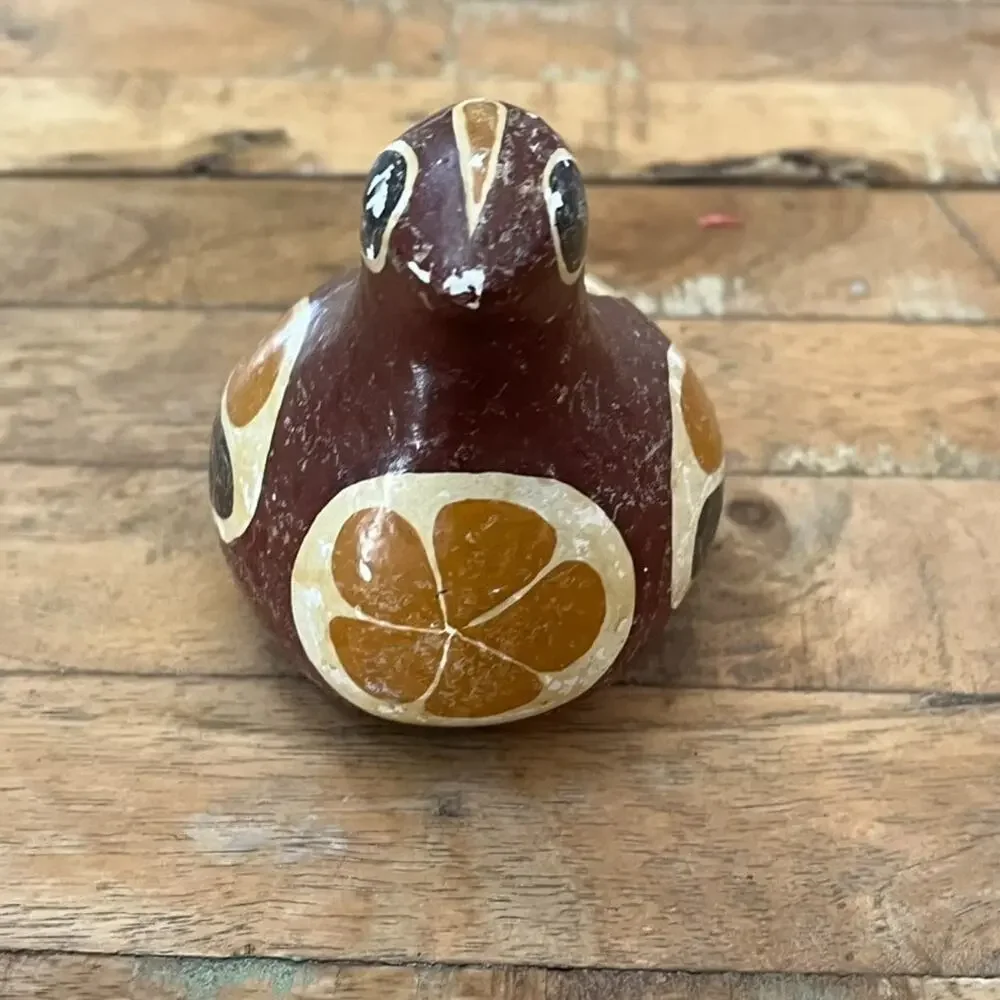 Tonala Mexican Pottery Folk Art Bird Figure 6